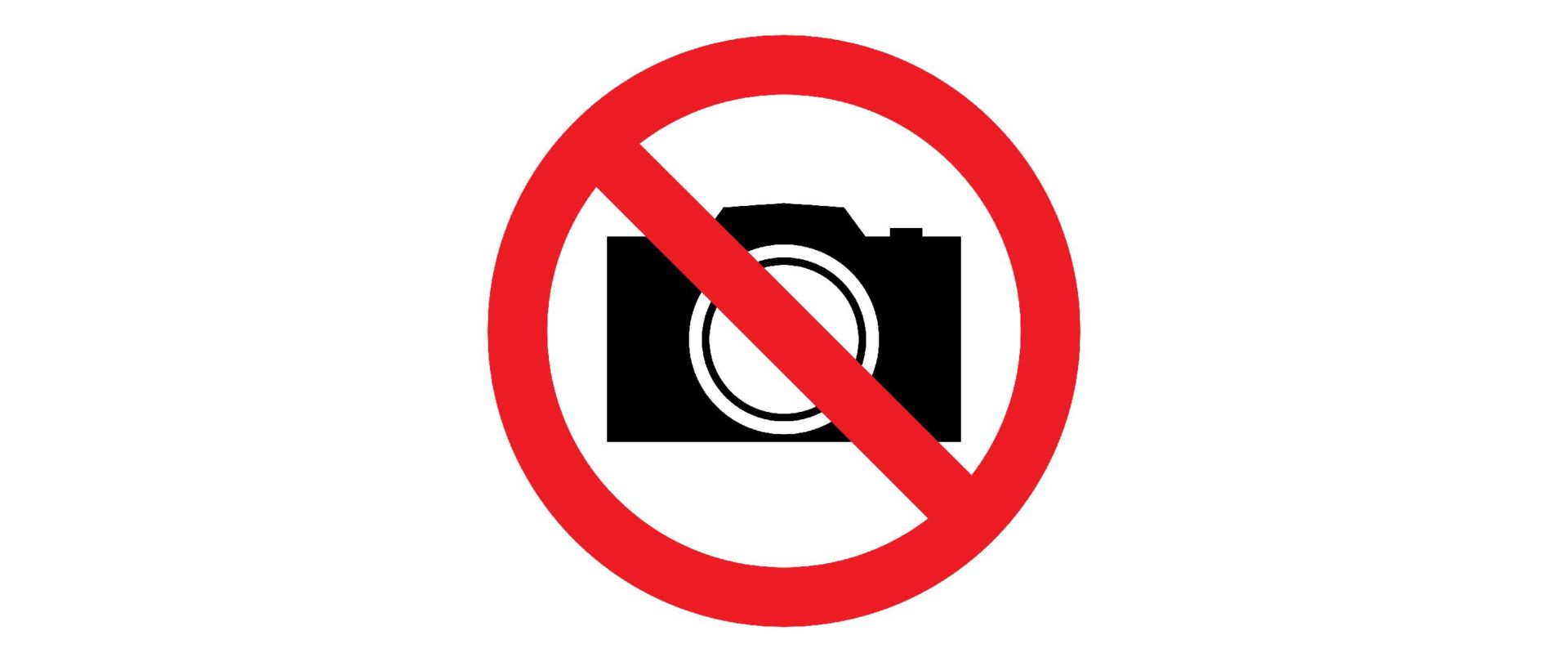 Знак запрета фотосъёмки