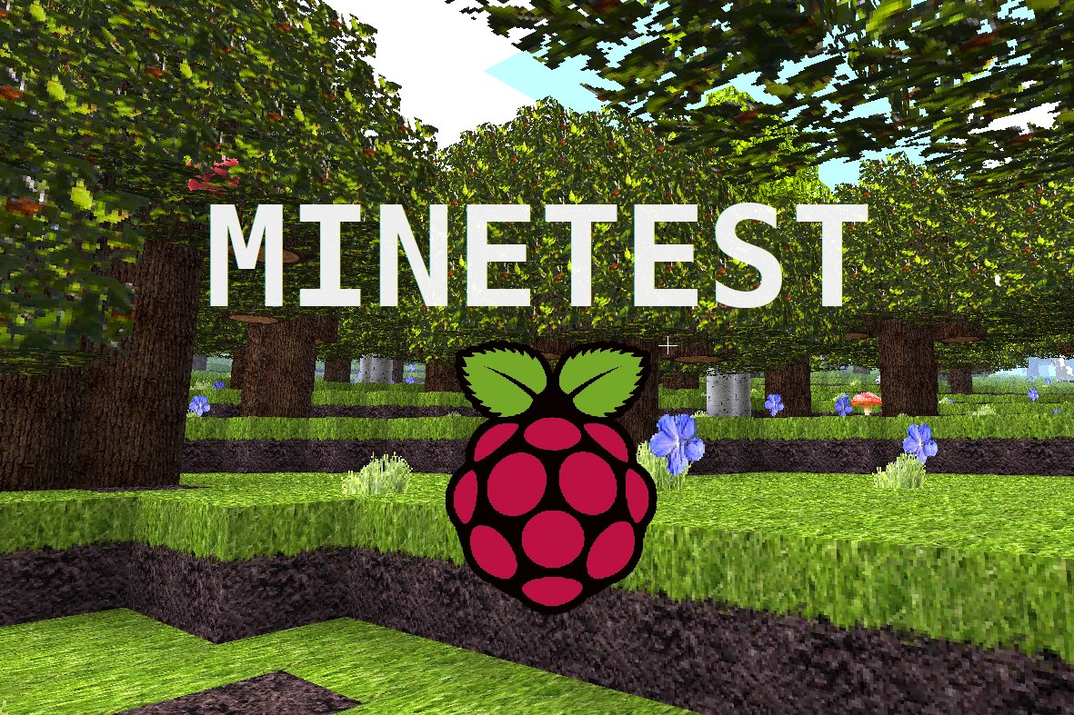Minetest Server на Raspberry Pi