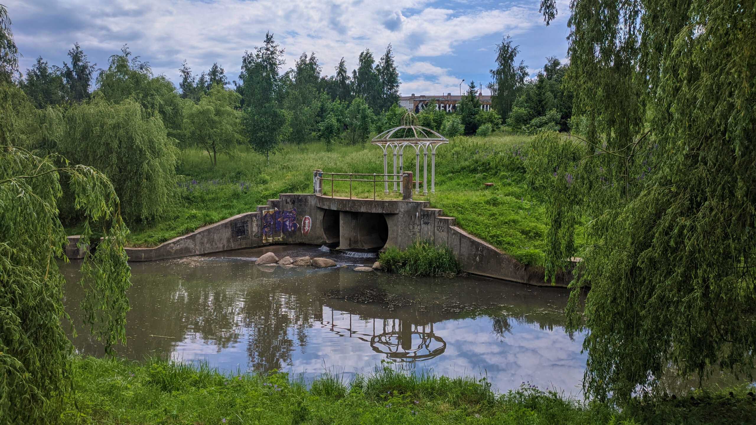 Старая ж/д больница, БПРМ Минск-1 и малоизвестная река Мышка. Очередная велопрогулка в выходной день