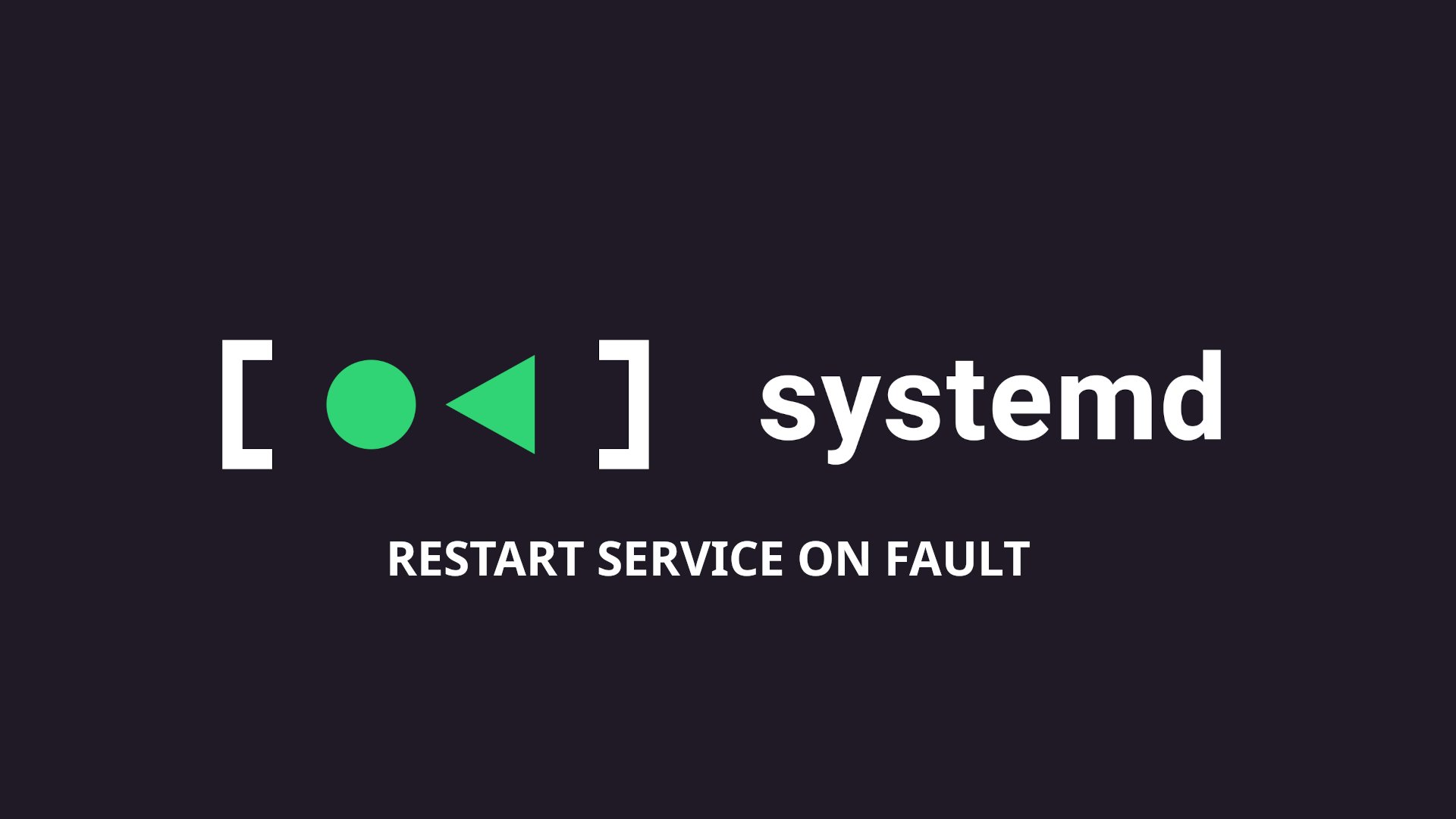 Автоперезапуск упавших сервисов Systemd